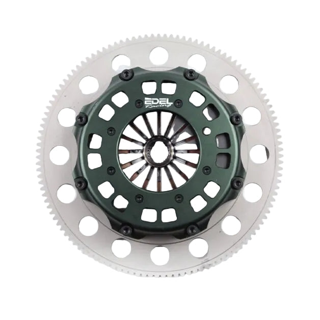 BLOX Racing Honda D-Series Twin Disc Clutch 7.25in Sprung by Edel for BLOX Racing - BLOX Racing BXFL-10225