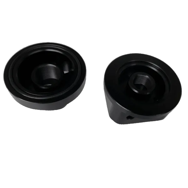 BLOX Racing Remote Oil Filter Relocation Kit - Black - BLOX Racing BXGA-00115-BK
