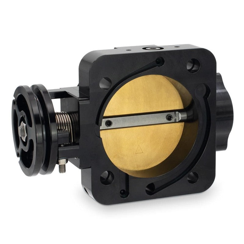BLOX Racing Honda B/D/H/F Series Engines 76mm Black Billet Throttle Body V2 - BLOX Racing BXIM-00205-BK-V2