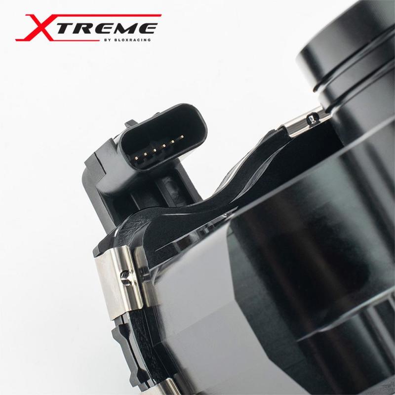 BLOX Racing 2015+ Dodge Hellcat / Jeep Trackhawk 6.2L 105mm Electronic Billet Throttle Body - Bla - BLOX Racing BXIM-00255-BK
