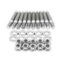 Load image into Gallery viewer, BLOX Racing BLOX Racing Manifold M8x1.25x45mm Stud Kit 10-piece - Black Ops Auto Works