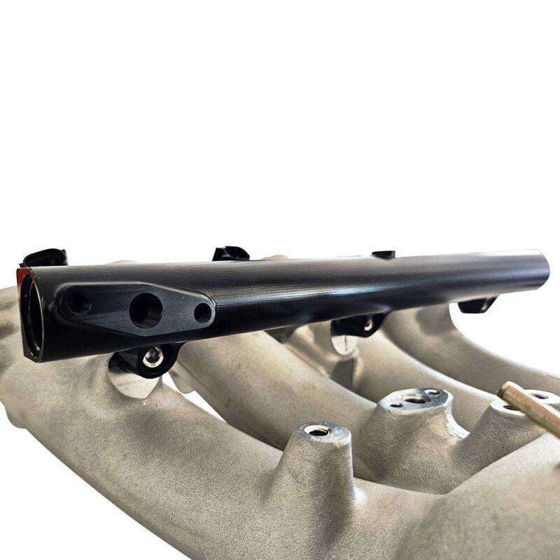 BLOX Racing B-Series Aluminum Fuel Rail Black - XTREME 1800hp