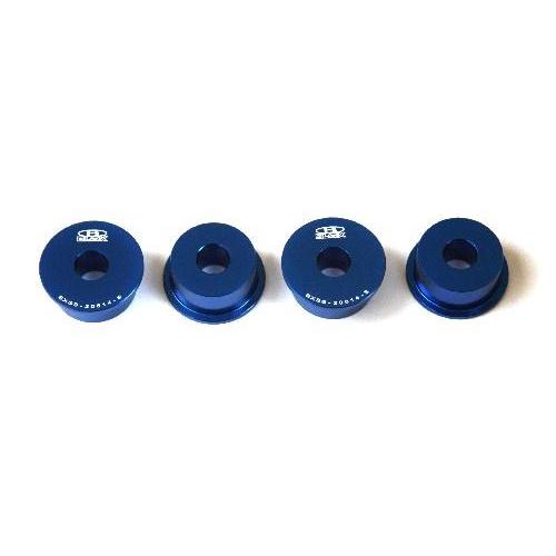BLOX Racing Honda S2000 Steering Rack Rigid Bushing Kit - Black BLOX Racing BLOBXSS-20614-BK