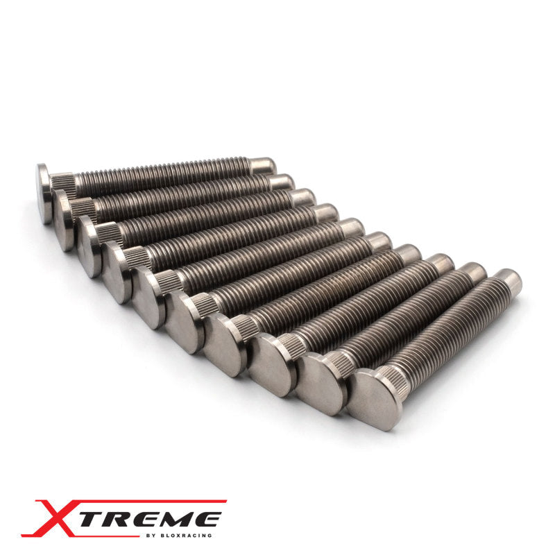 BLOX Racing Honda Xtreme Titanium Wheel Studs 12 x 1.50mm - Set of 10 - Black Ops Auto Works