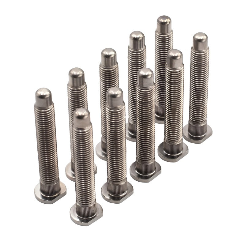 BLOX Racing Honda Xtreme Titanium Wheel Studs 12 x 1.50mm - Set of 10 - Black Ops Auto Works
