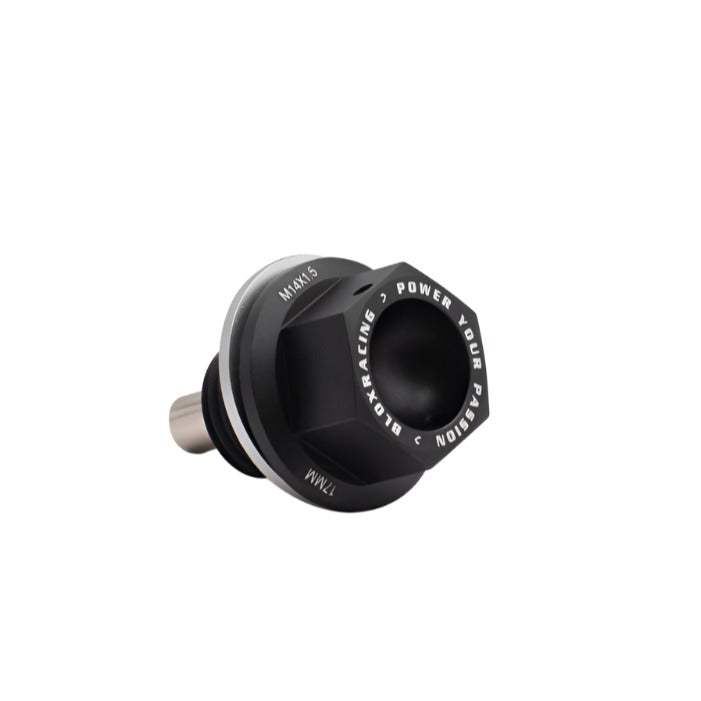 BLOX Racing Magnetic Drain Plug - Oil / 14x1.5mm (Fits Honda Mitsubishi Ford GM Mazda Suzuki) - Black Ops Auto Works