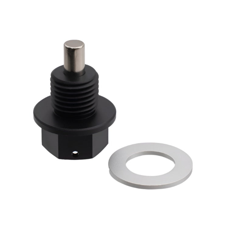 BLOX Racing Magnetic Drain Plug - Oil / 14x1.5mm (Fits Honda Mitsubishi Ford GM Mazda Suzuki) - Black Ops Auto Works
