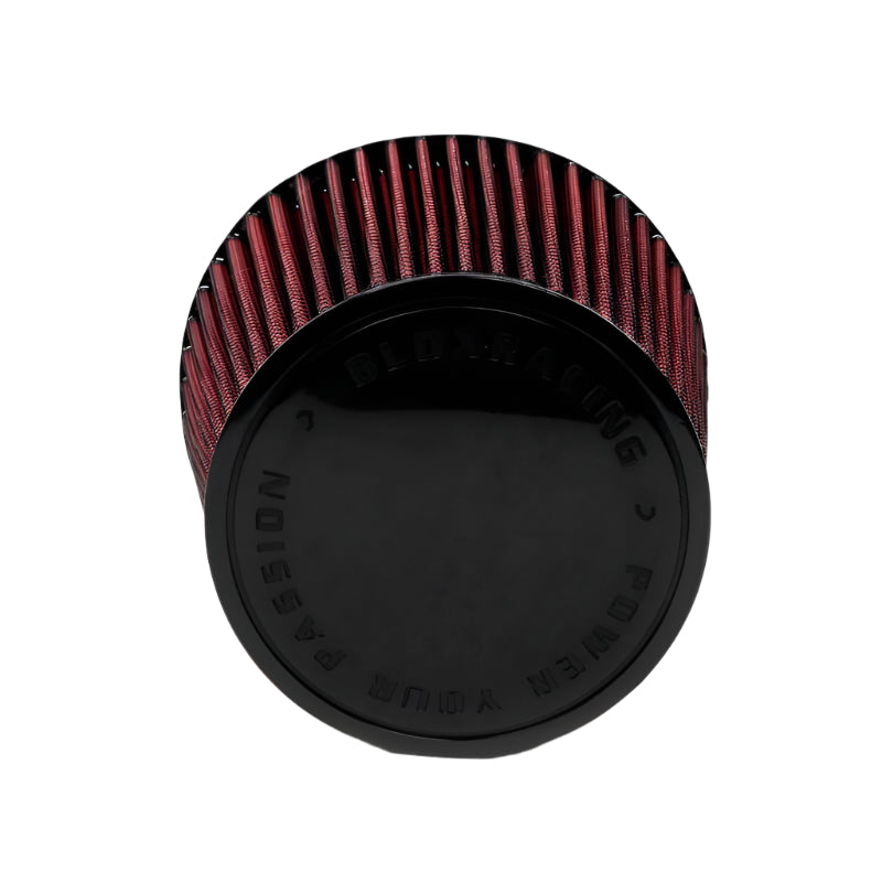 BLOX Racing Performance Filter Kit w/ 4.0inch  Velocity Stack Air Filter and 4.0inch Silicone Hose