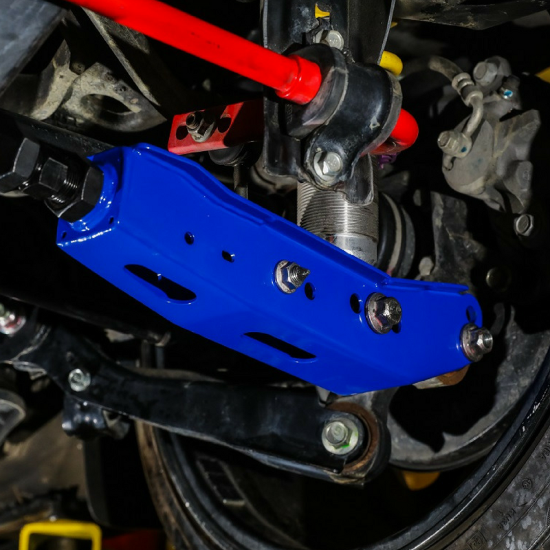 BLOX Racing Rear Lower Control Arms - Teal (2013+ Subaru BRZ/Toyota 86 / 2008+ Subaru WRX/STI) - Black Ops Auto Works