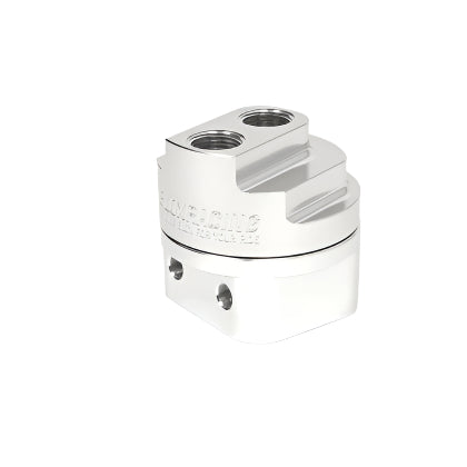 BLOX Racing Remote Oil Filter Relocation Kit - Polished