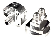 Load image into Gallery viewer, BLOX Racing Remote Oil Filter Relocation Kit - Polished - Black Ops Auto Works