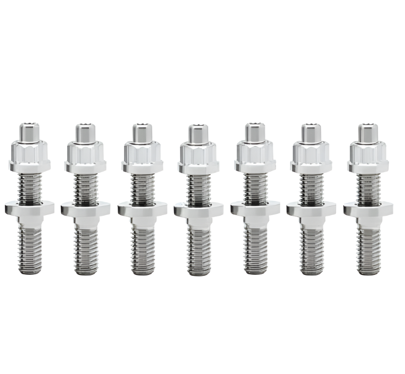 BLOX Racing SUS303 Stainless Steel Exhaust Manifold Stud Kit M8 x 1.25mm 45mm in Length - 7-piece - Black Ops Auto Works