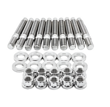 Load image into Gallery viewer, BLOX Racing SUS303 Stainless Steel Intake Manifold Stud Kit M8 x 1.25mm 55mm in Length - 10-piece - Black Ops Auto Works