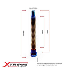 Load image into Gallery viewer, BLOBXAC-00176-B-BLOX Racing Titanium Extended Wheel Studs M12X1.5mm 8Pcs Honda Fitment - Burnt-Wheel Studs-BLOX Racing