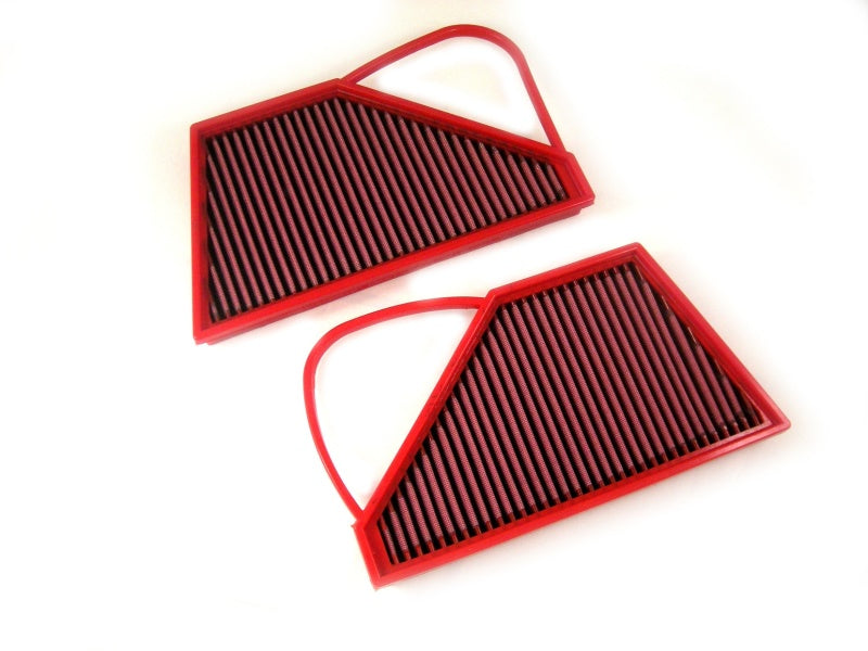 BMC 05-13 Bentley Continental Flying Spur Replacement Panel Air Filters (Full Kit) - Black Ops Auto Works