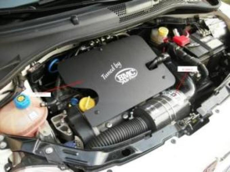 BMC 07+ Fiat 500 / Nuova 500 1.4L Carbon Dynamic Airbox Kit (Cover Not Included - PN ACCDASP-43C) - Black Ops Auto Works