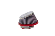 Load image into Gallery viewer, BMC Conical Carburetor Filter w/Chrome Top - Center 50mm Inlet / 65mm H - Black Ops Auto Works