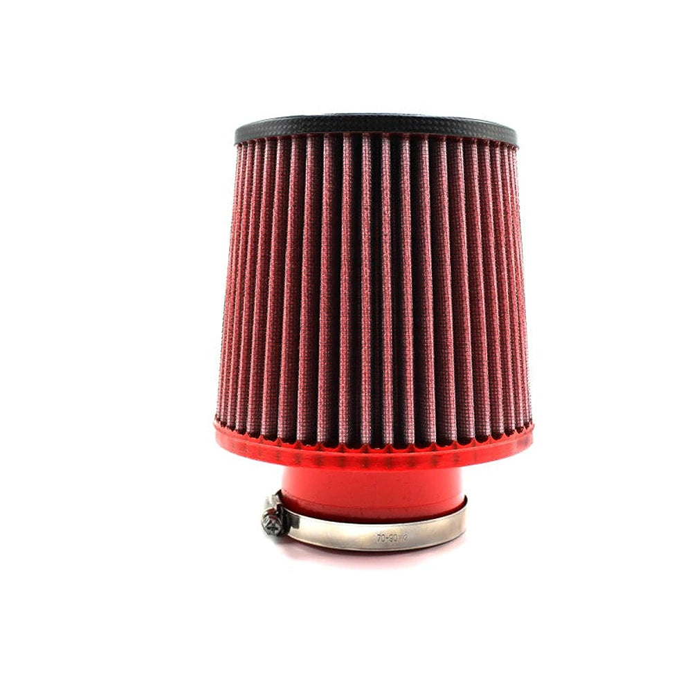 BMC Twin Air Universal Conical Filter w/Polyurethane Top - 80mm ID / 140mm H - Black Ops Auto Works