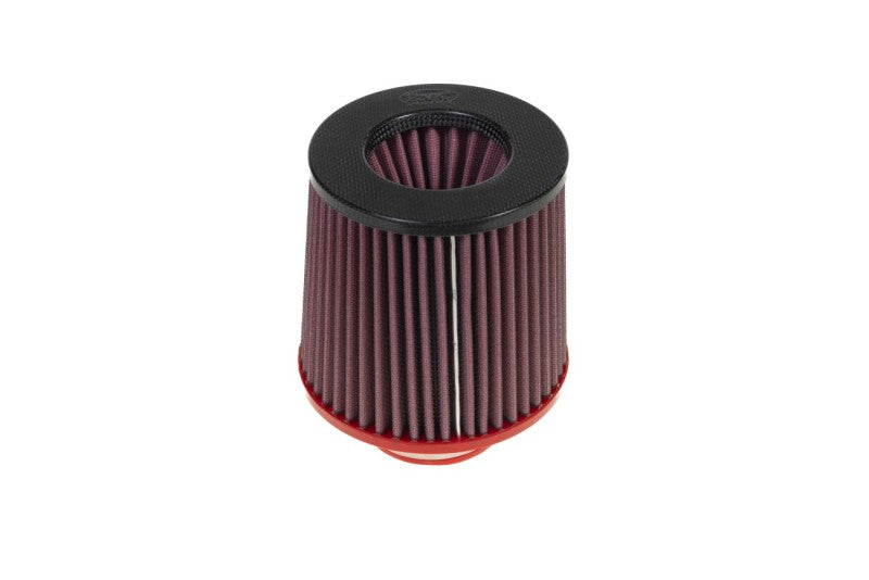BMC Twin Air Universal Conical Filter w/Carbon Top - 100mm ID / 140mm H - Black Ops Auto Works