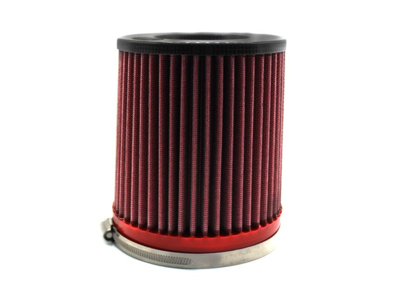 BMC Twin Air Universal Conical Filter w/Carbon Top - 130mm ID / 140mm H - Black Ops Auto Works