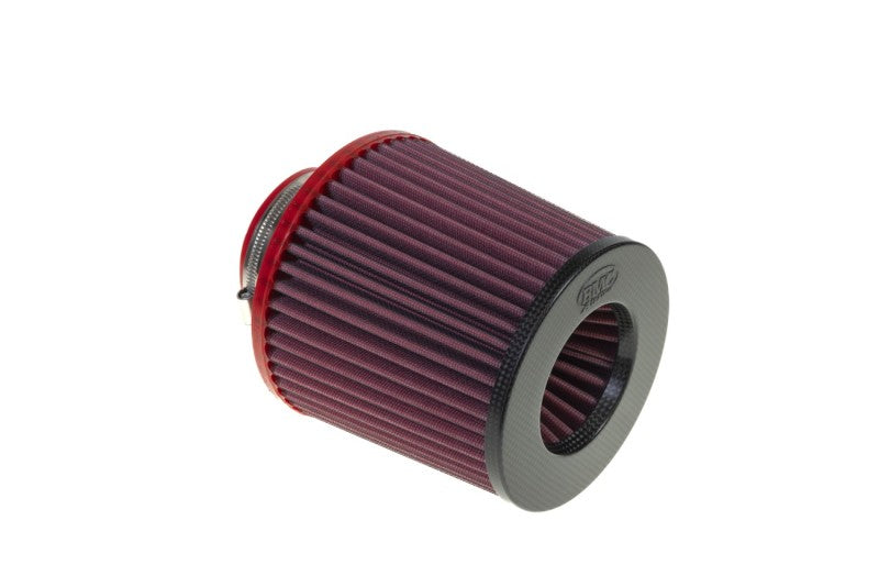 BMC Twin Air Universal Conical Filter w/Carbon Top - 76mm ID / 140mm H - Black Ops Auto Works