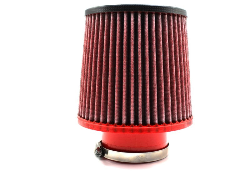BMC Twin Air Universal Conical Filter w/Polyurethane Top - 80mm ID / 140mm H - Black Ops Auto Works