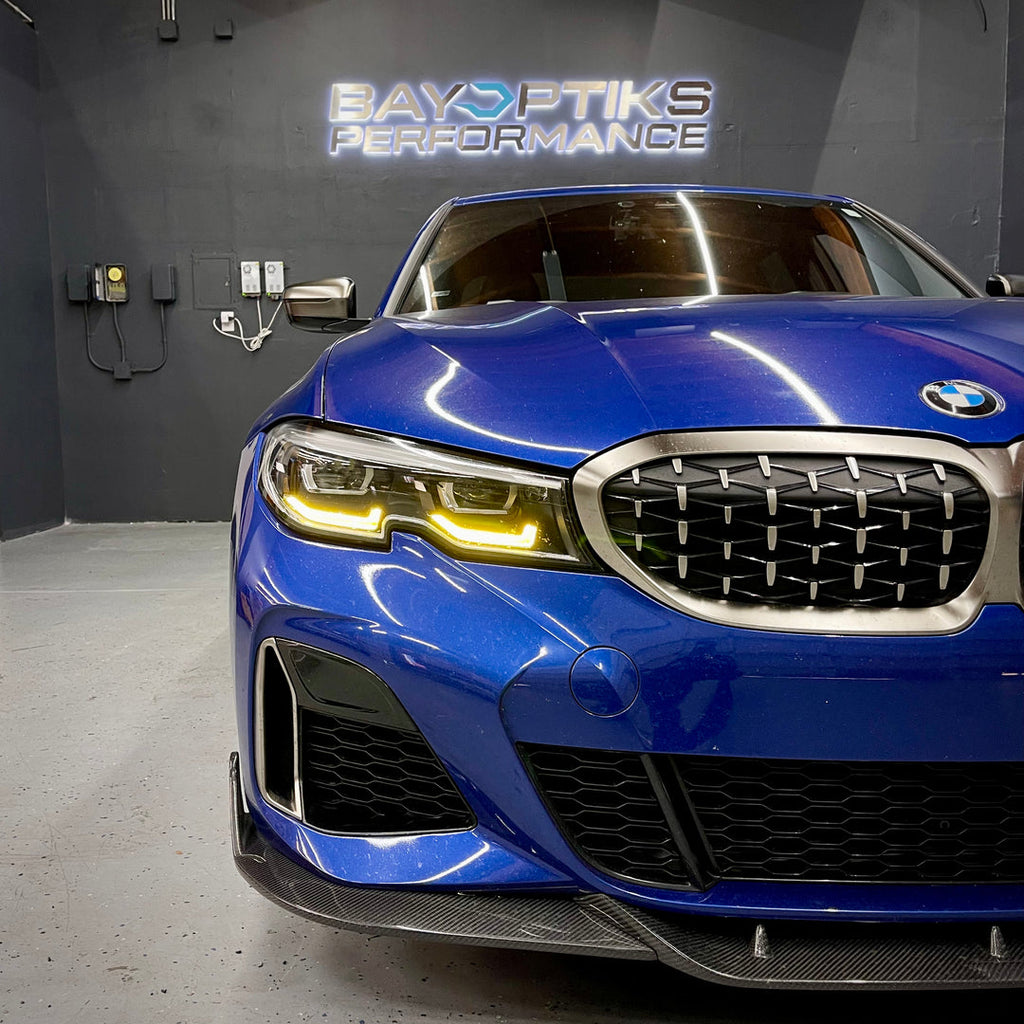 BMW 3 Series 2019-2022 CSL Yellow Headlight DRL Module Upgrade – Black Ops Auto Works