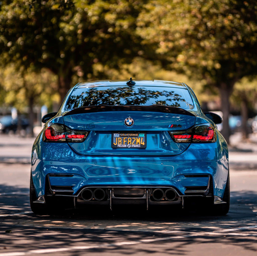 BMW F82 F83 M4 F32 F33 F36 4 Series Sequential OLED GTS Style Taillights - Black Ops Auto Works