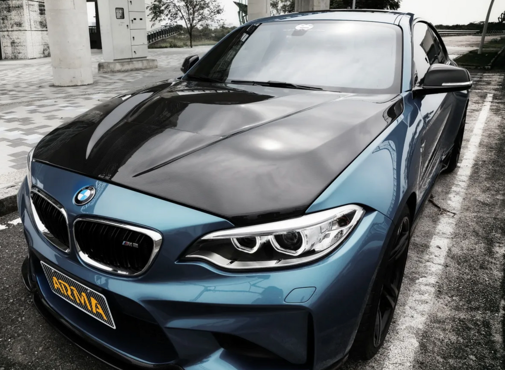 BMW F87 M2 Carbon Fiber Vented Hood - Black Ops Auto Works