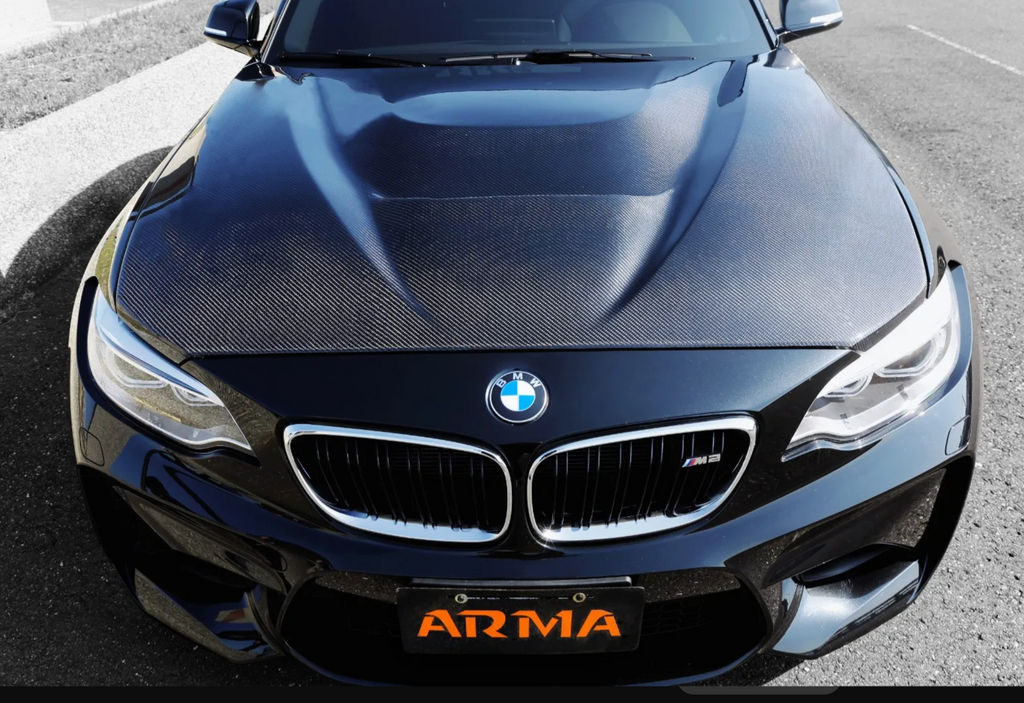 BMW F87 M2 Carbon Fiber Vented Hood - Black Ops Auto Works