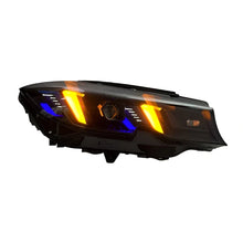 Load image into Gallery viewer, BMW G20 Complete Snake Eyes Style CSL Yellow/White LED Headlights (2019 - 2022 Non - BayOptiks -SNAKE-EYES-CSL-LED-SHADOWLINE