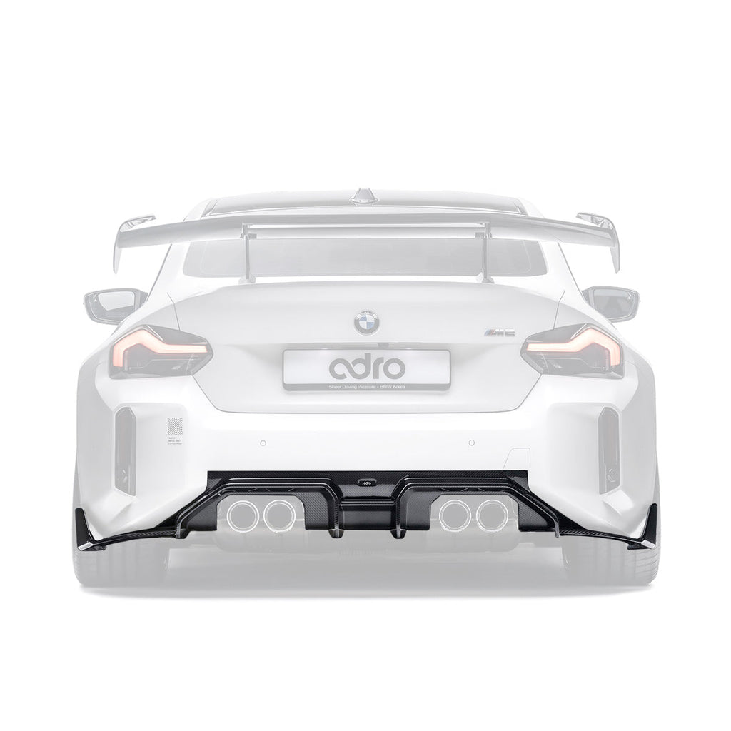 BMW G87 M2 Carbon Fiber Rear Diffuser-Diffusers-ADRO-