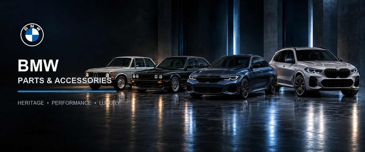 BMW parts and accessories collection banner