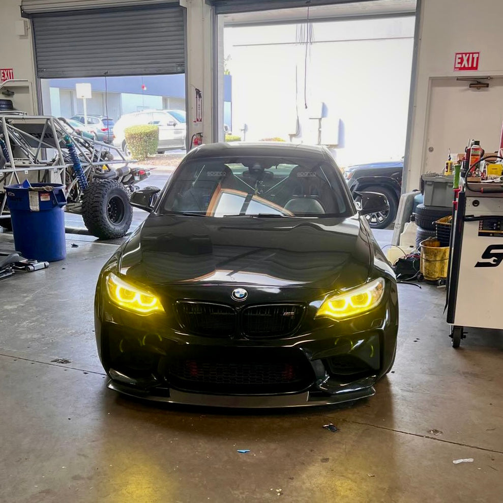 BMW M2 2 Series 2014-17 CSL Yellow Headlight DRL Module Upgrade - Black Ops Auto Works