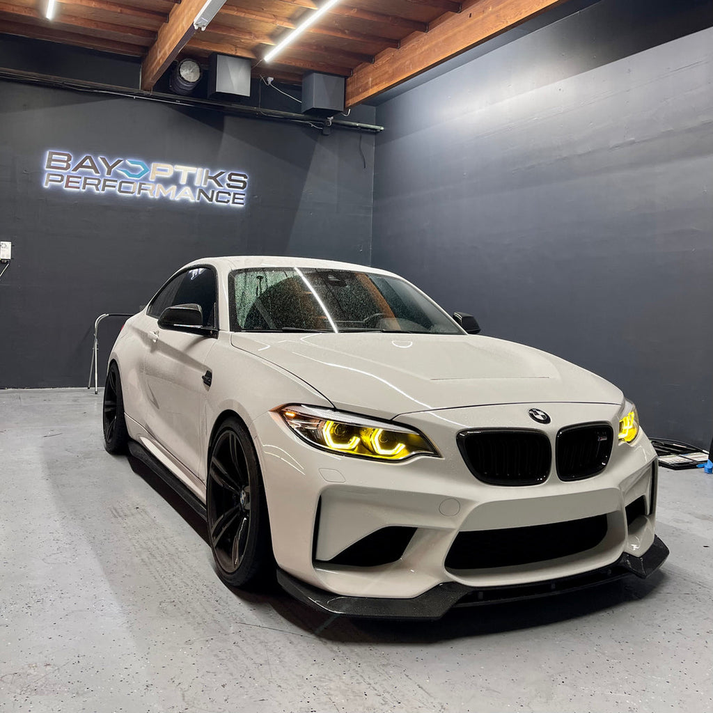 BMW M2 2 Series 2018-21 CSL Yellow Headlight DRL Module Upgrade - Black Ops Auto Works