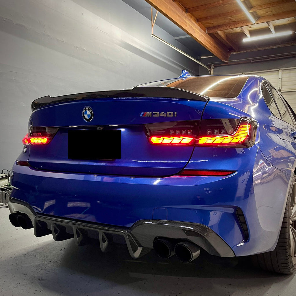 BMW M3 3 Series 2019-Present Sequential OLED GTS Style Taillights - Black Ops Auto Works