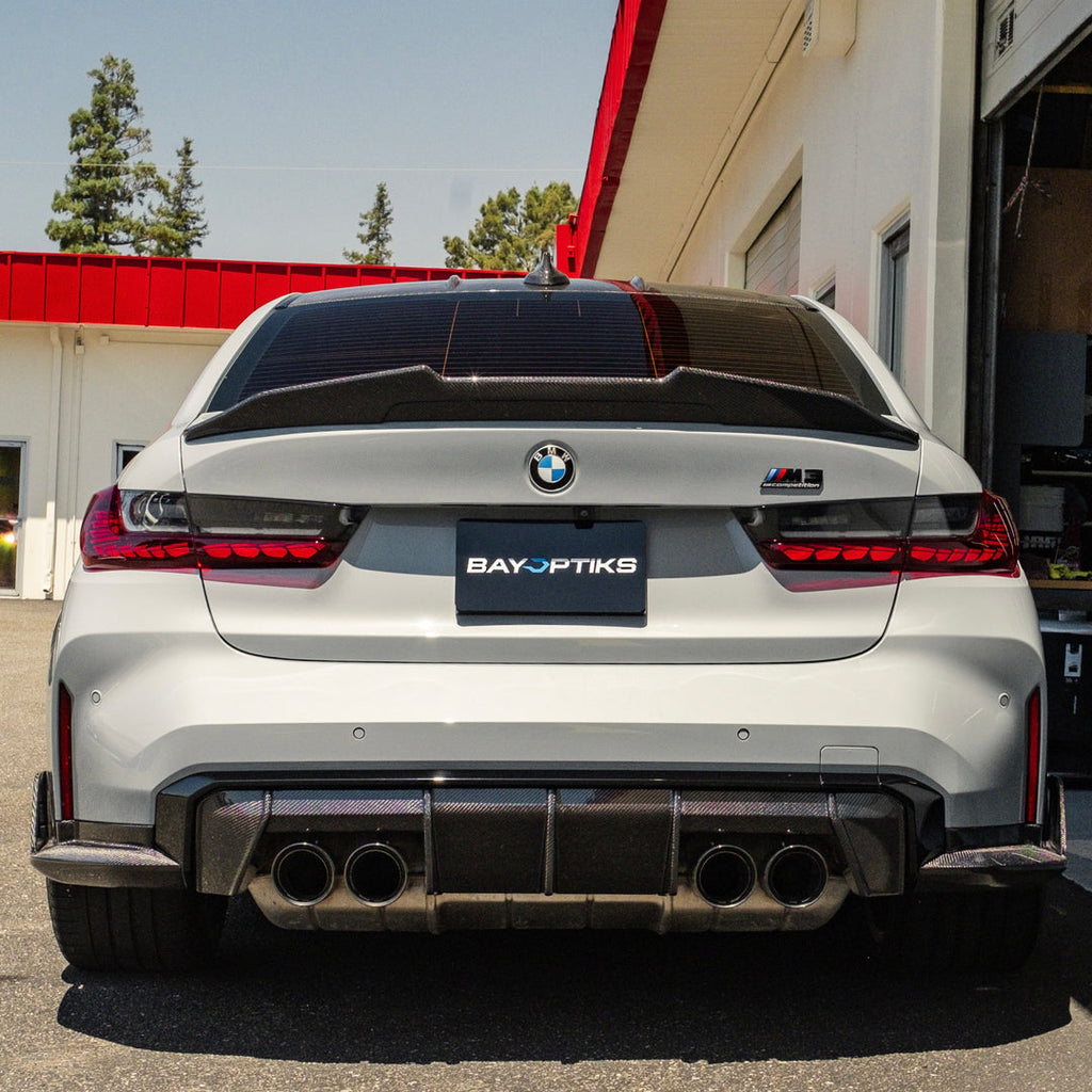 BMW M3 3 Series 2019-Present Sequential OLED GTS Style Taillights - Black Ops Auto Works