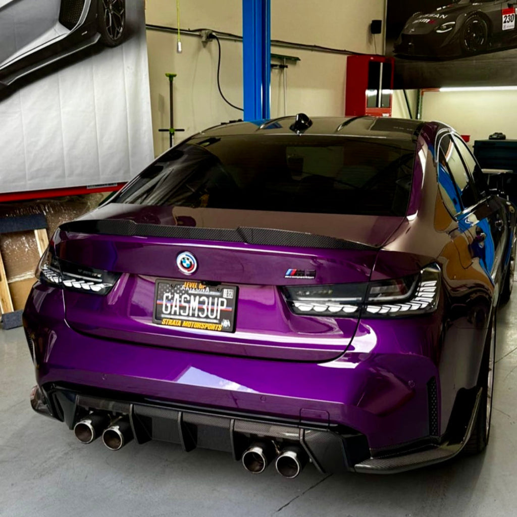 BMW M3 3 Series 2019-Present Sequential OLED GTS Style Taillights - Black Ops Auto Works