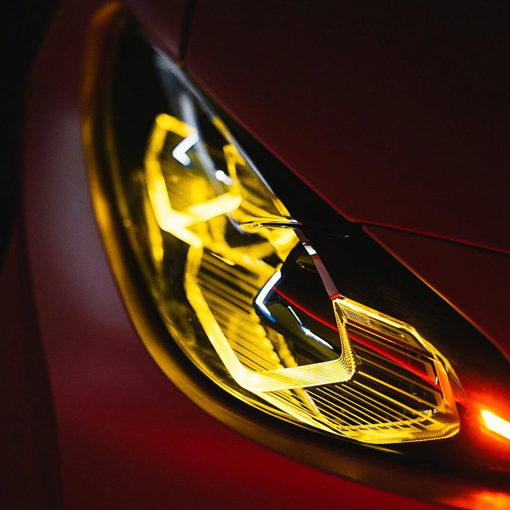 BMW M3 M4 4 Series 2021-Present CSL Yellow Headlight DRL Module Upgrade - Black Ops Auto Works