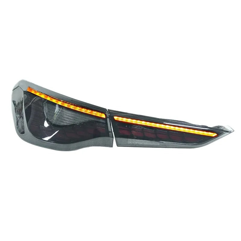 BMW M4 4 Series Coupe 2021-Present Sequential OLED GTS Style Taillights - Black Ops Auto Works