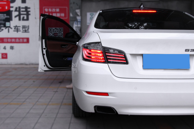 BMW M5 5 Series 2010-16 Clear LCI Style LED Taillights - Black Ops Auto Works