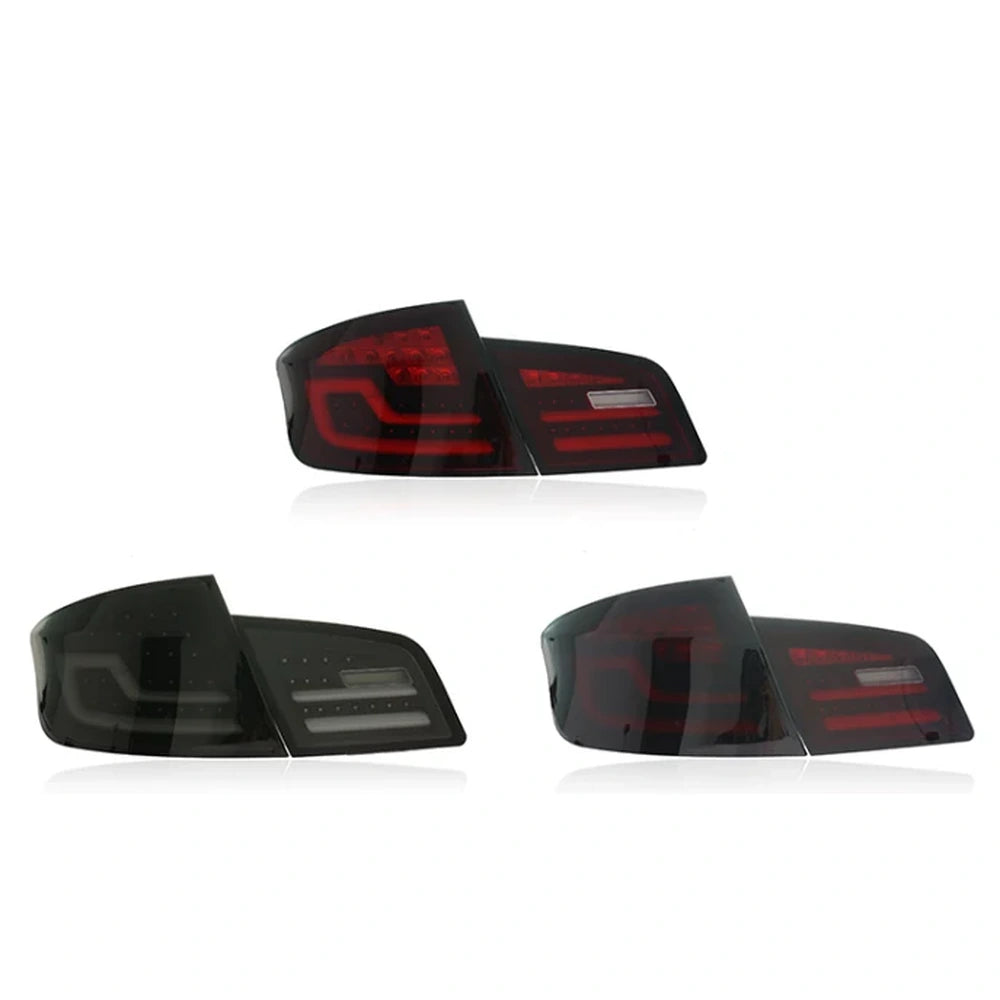 BMW M5 5 Series 2010-16 Updated Style LED Bar Taillights - BayOptiks TL-F10-Bar