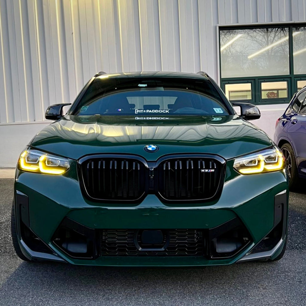 BMW X3M X4M X3 2018-22 CSL Yellow Headlight DRL Module Upgrade - Black Ops Auto Works