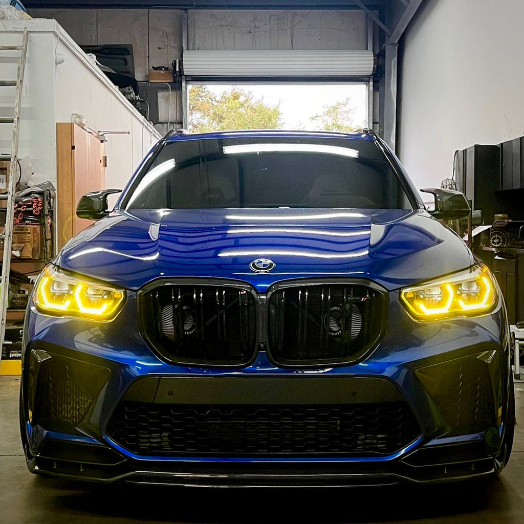 BMW X5 X6 X5M X6M 2019-Present CSL Yellow Headlight DRL Module Upgrade - Black Ops Auto Works