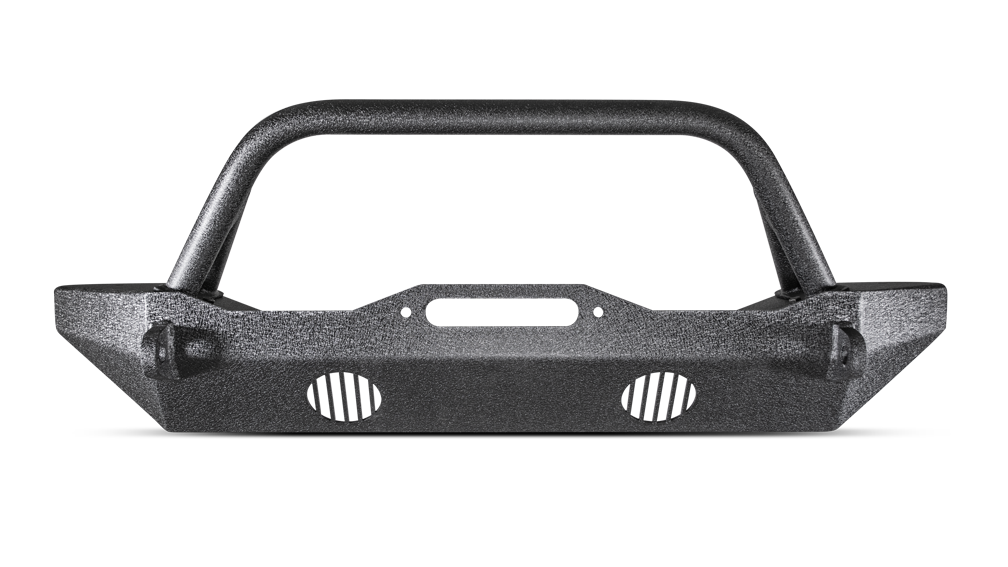 Body Armor 4x4 07-18 Jeep Wrangler JK Front Bumper Mid Stubby - Body Armor 4x4 JK-19532