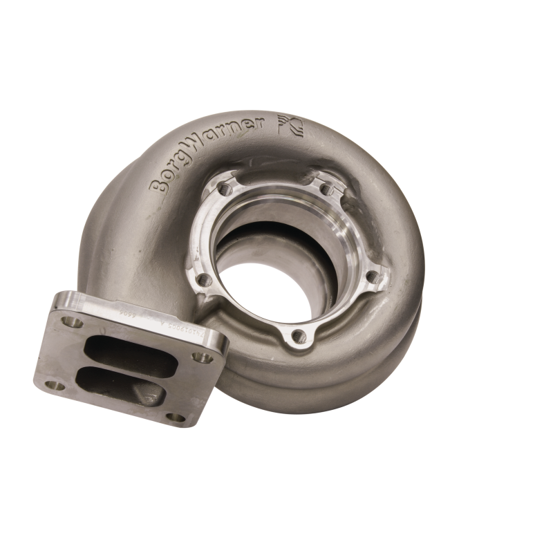 BorgWarner Turbine Housing S400SX SX 1.00 A/R-T4 VTF (87mm) - Black Ops Auto Works