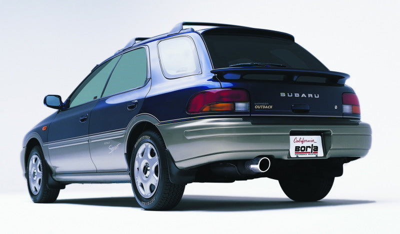 Borla 00 Subaru Impreza 2.2L/2.5L / 00-01 Outback 2.2L/2.5L Catback Exhaust - Black Ops Auto Works