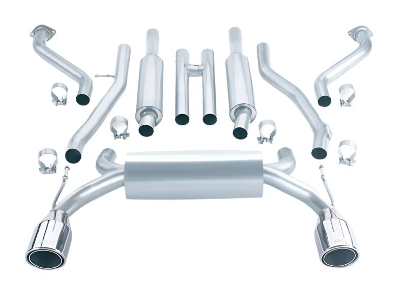 Borla 03-08 350Z True Dual Cat-Back Exhaust 2BOXES-Borla-BOR140045