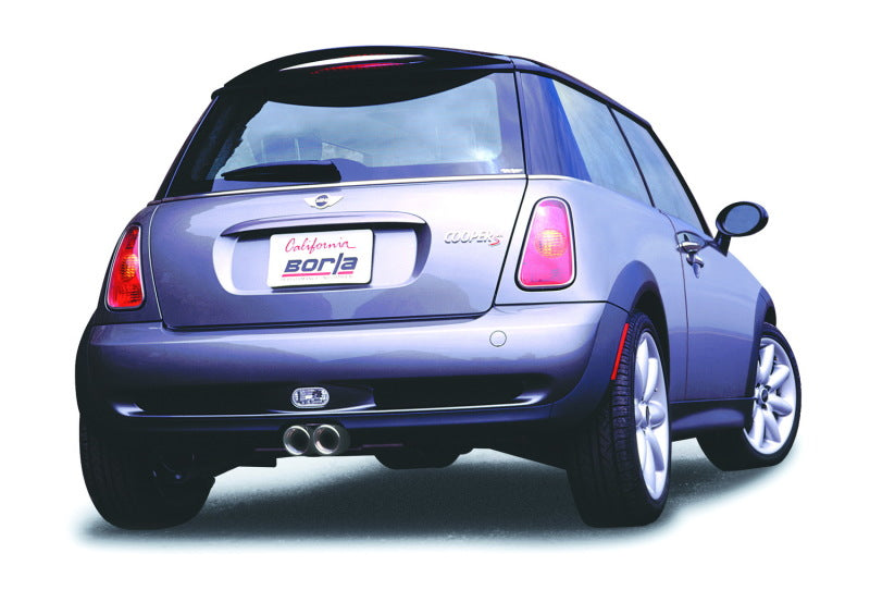Borla 04-06 Mini Cooper S (Incl. Convertible) Aggressive Cat-back-Borla-BOR140119