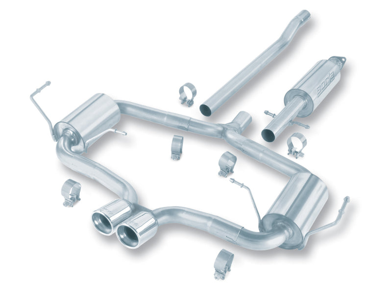 Borla 04-06 Mini Cooper S (Incl. Convertible) Aggressive Cat-back-Borla-BOR140119